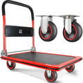 Push Cart Dolly by Wellmax, Moving Platform Hand Truck, Foldable by Wellmax