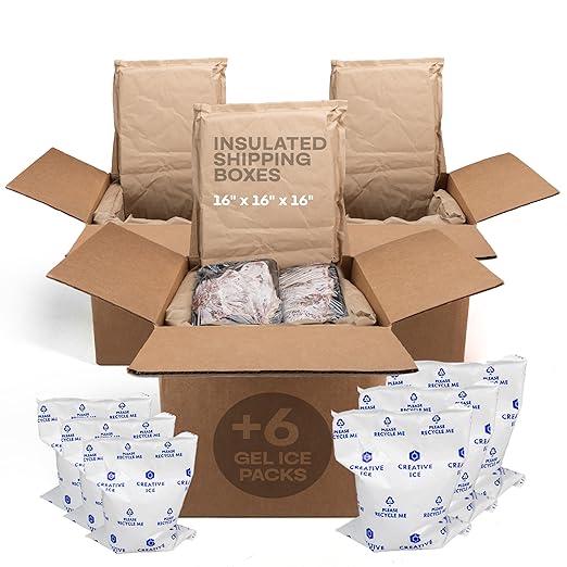 Insulated Thermal Shipping Boxes 16"x16"x16" by IDLPackaging
