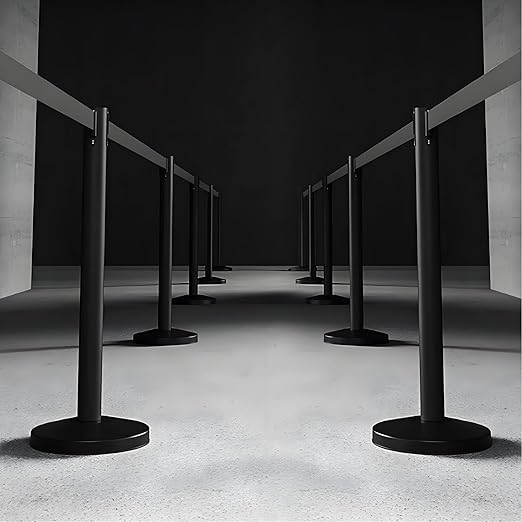 6-Pack Black Stanchion Posts - Image 4
