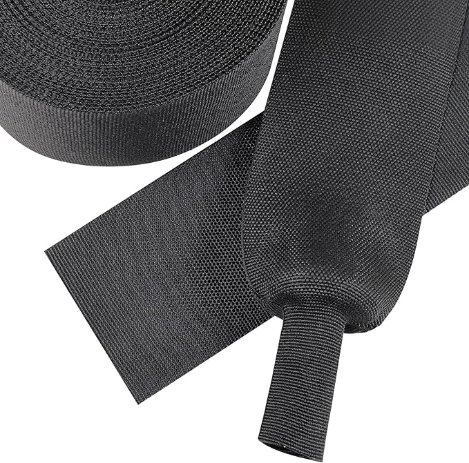 2:1 Heat shrinkable Braided Sleeving Fabric Wire Loom High Temp Heat Shrink by FOURUB