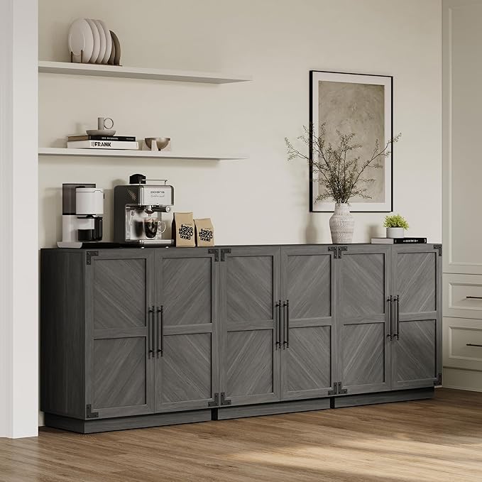 SICOTAS Sideboard Buffet Cabinet - Image 2