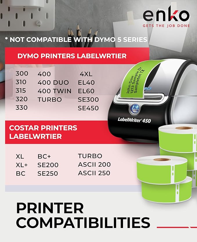 enKo Address, Shipping & Barcode Labels 30252 - Image 4