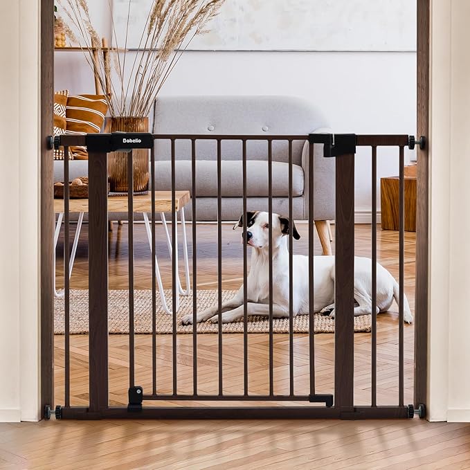 Mom's Choice Award Winner-BABELIO 26-40" Metal Baby Gate - Image 2