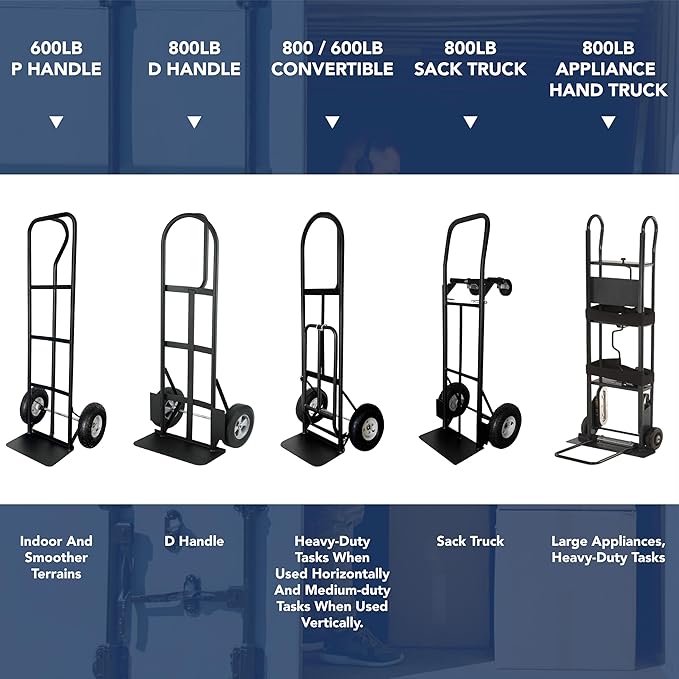 Olympia Tools 600 Lb Steel Hand Truck - Image 8