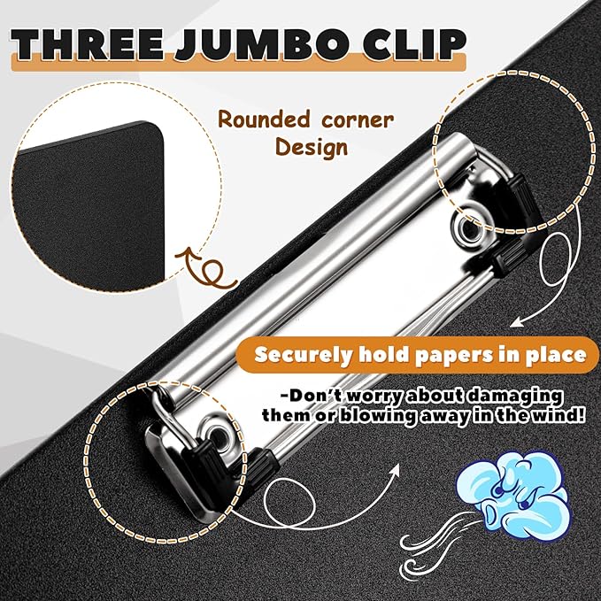 Tenceur 4 Pcs Extra Large 11x17 Clipboard - Image 3