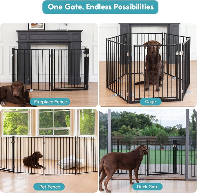 No Pawblems Free Standing Dog Gate - Image 6