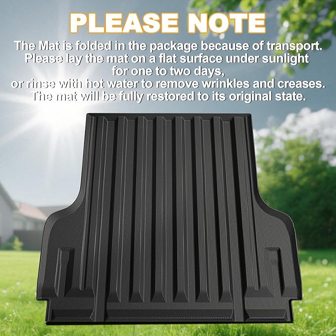 Truck Bed Mat for Nissan Frontier 2022-2026, All Weather Truck Bed Liner for - Image 5