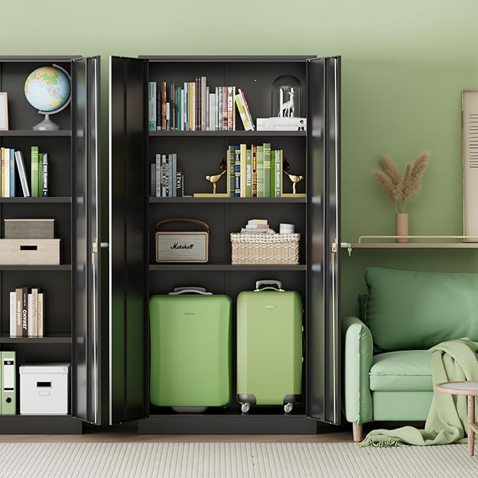 INTERGREAT 72-Inch Metal Storage Cabinet - Image 8