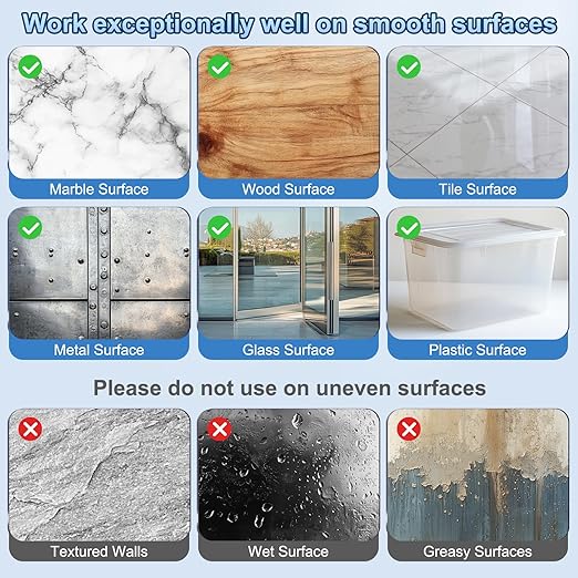 uxcell 100Pcs Double Sided Adhesive Pads, 1.97" x 0.79" Clear Removable Heavy - Image 6
