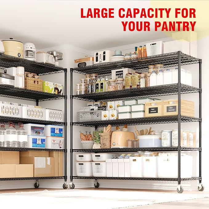 Garvee Heavy Duty 82" H Storage Shelving Unit - Image 8