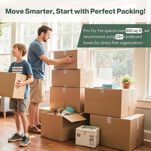 12x10x8 Shipping Boxes, Small Cardboard Box Shipping Box Moving Boxes Packing - Image 2