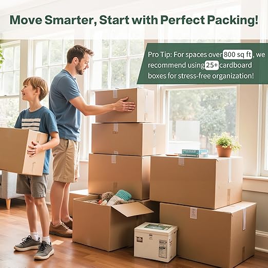 24x18x12 Shipping Boxes Large Moving Boxes, 25 Packs Corrugated Cardboard Boxes - Image 5