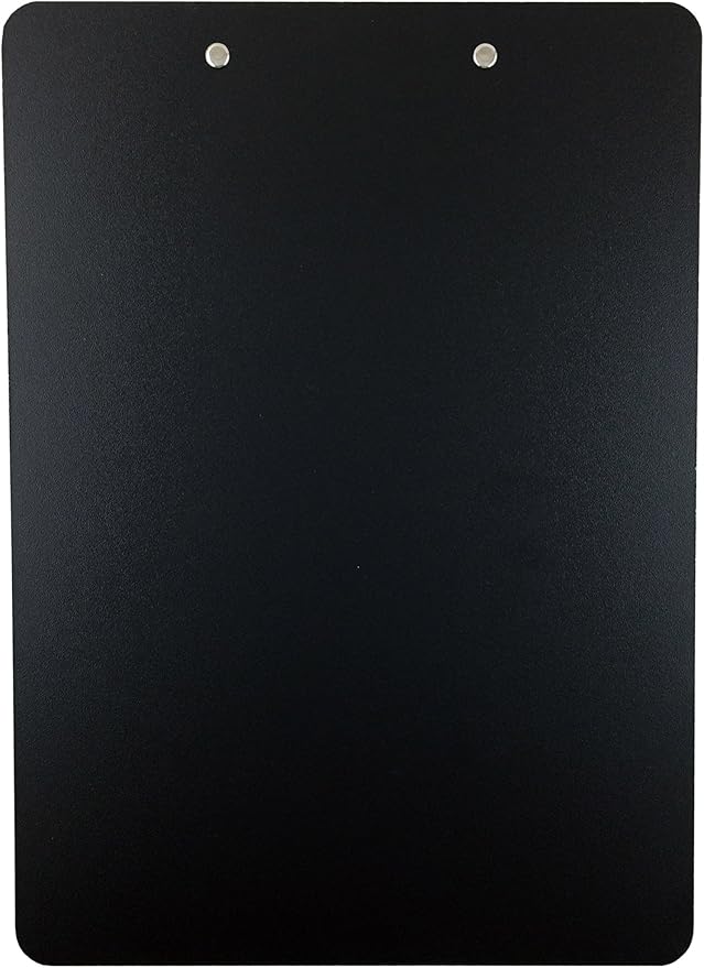 Clipboard Dry Erase Surface 9'' x 12.5'' Letter Size Low Profile Clip - Image 3