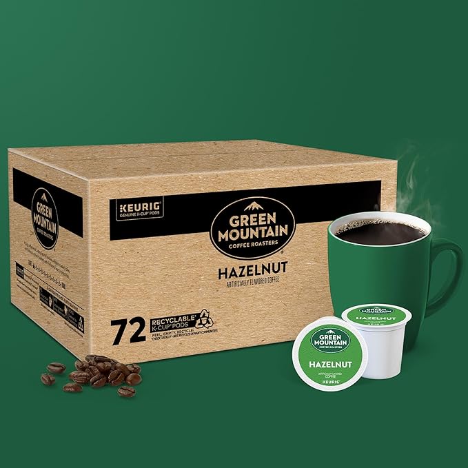 Green Mountain Coffee Roasters Hazelnut Keurig Single-Serve K-Cup pods - Image 6