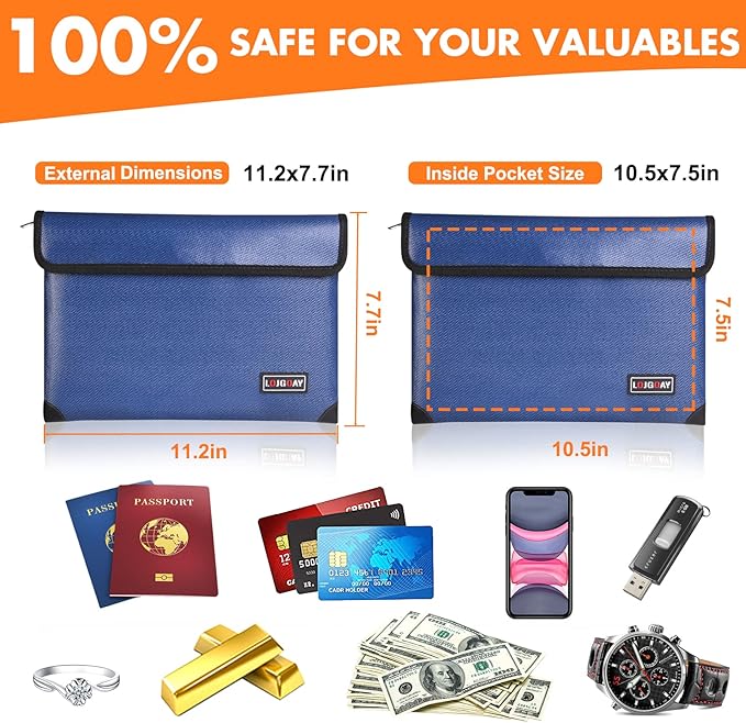 Fireproof Document Bag - Image 5