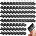 200 Pcs Medium Binder Clips Paper Clips Office Supplies Paper Clamps by Unknown