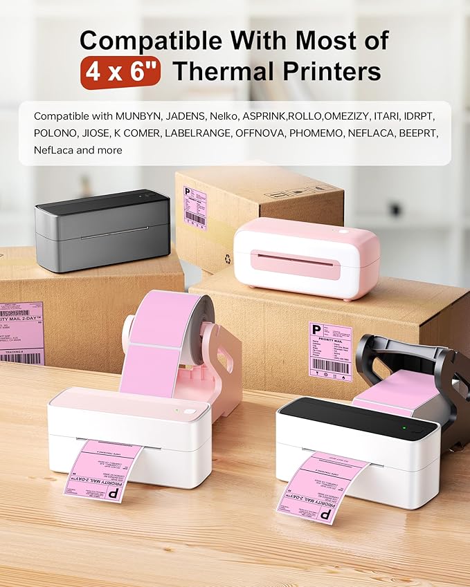 Phomemo 4x6 Thermal Label Printer Paper - Image 5