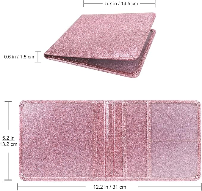 Car Registration and Insurance Holder, Leather Registration and Insurance Card - Image 2