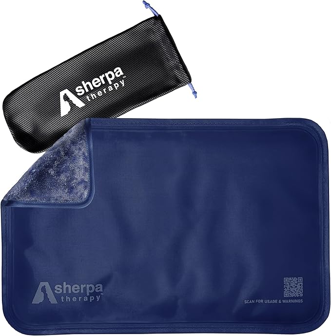 Medium Flexible Gel Ice Packs Reusable by SherpaTherapy