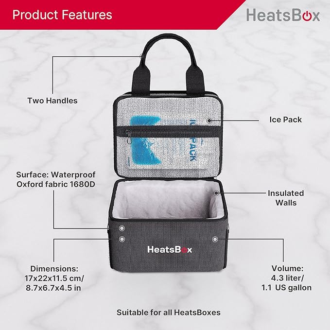 HeatsBox Insulated Food Carrier Bag - Image 3