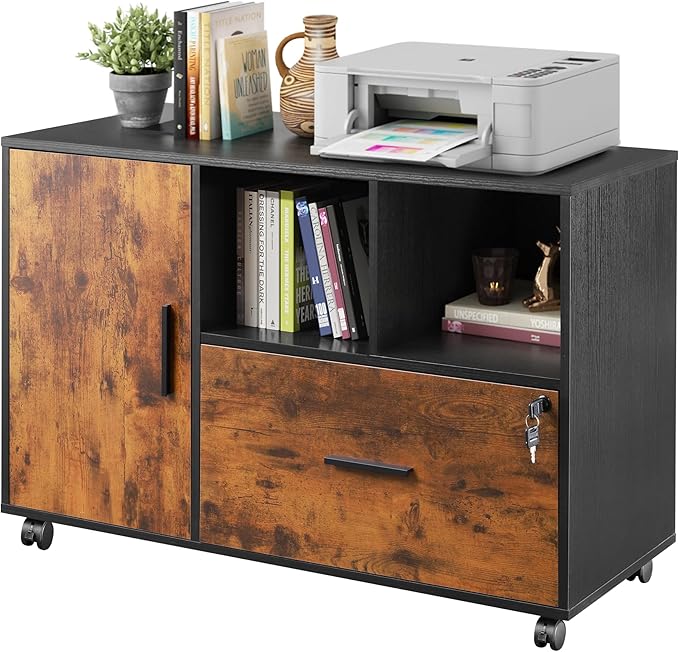 DEVAISE Lateral File Cabinet by DEVAISE