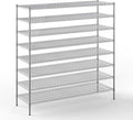 24" Deep x 72" Wide x 74" Height Wire Shelving Kit | 8-Tier | NSF Commercial by Regal+Altair