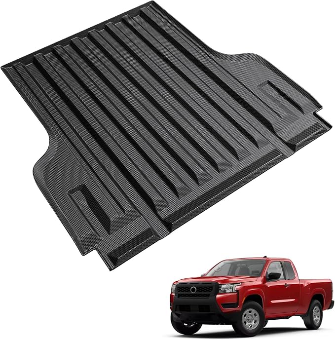 Truck Bed Mat for Nissan Frontier 2022-2026, All Weather Truck Bed Liner for by LUMWAY
