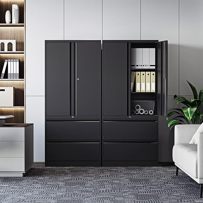 STANI 2 Drawer Lateral File Cabinet - Image 7