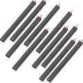 10-Pack Long Surge Protector Power Strip, 16 Outlet Heavy Duty Power Strip by Kungfuking