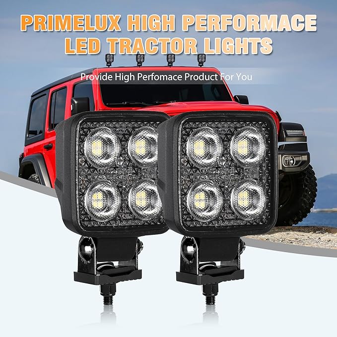 2.8 Inch 48W 5952LM LED Work Light Bar, - Image 2