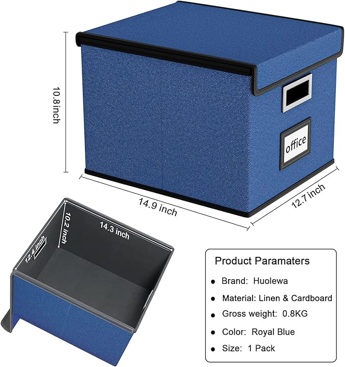 Huolewa File Organizer Box - Image 6