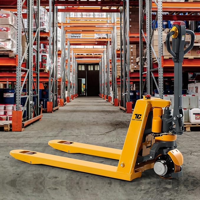 Tory Carrier Electric Pallet Jack Truck, 3300lbs Capacity Motorized Pallet Lift - Image 7