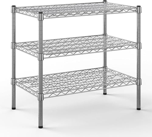 18" Deep x 30" Wide x 27" Height Wire Shelving Kit | 3-Tier | NSF Commercial by Regal+Altair