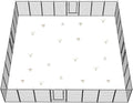 FXW Garden Fence Outdoor for The Yard – 50in x 83.5ft Heavy Duty Metal Animal by FXW