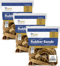 Upgrade UPG23415PK3 Large Rubber Bands, Size 105, Thick Wide, 3 Pack, Made in by UpgradeOfficeSupply