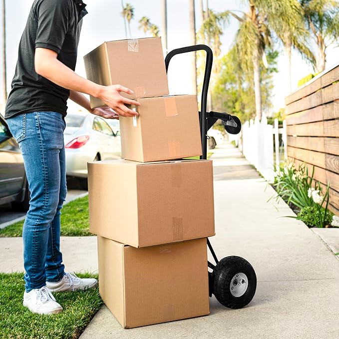 Olympia Tools 800 Lb Steel Convertible Hand Truck - Image 7