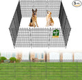 5 Panels No Dig Decorative Garden Fence by OutdoorFence