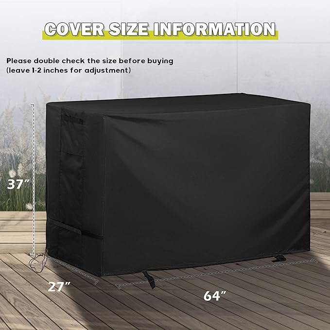 Griddle Cover for Royal Gourmet GB8001B 8-Burner Gas Grill, Flat Top Grill - Image 7
