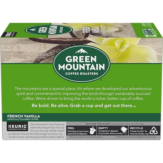 Green Mountain Coffee Roasters French Vanilla Keurig Single-Serve K-Cup pods - Image 6