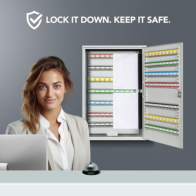 Durabox 200 Position Steel Key Cabinet - Image 7