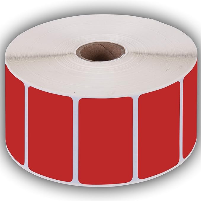 2.25" X 1.25" Direct Thermal Perforated Stickers Labels - Image 2