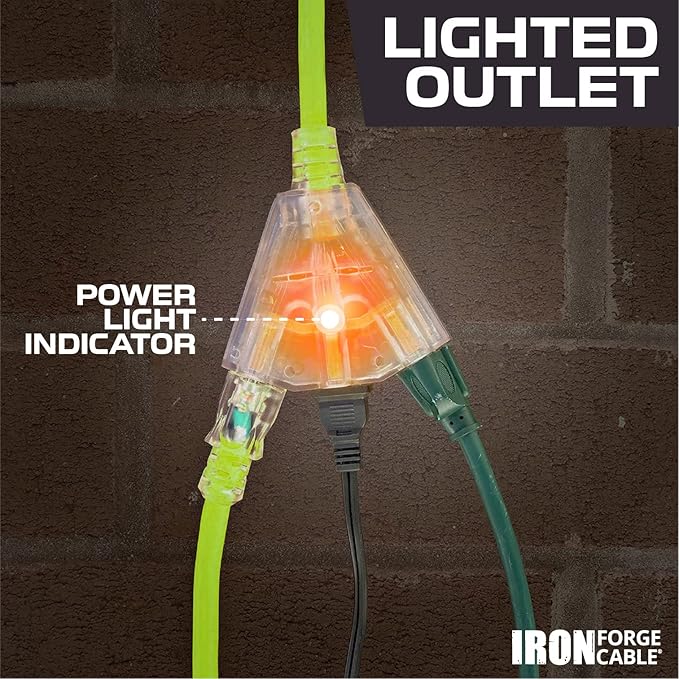 Iron Forge Cable 10 Gauge Extension Cord 10 ft - Image 4