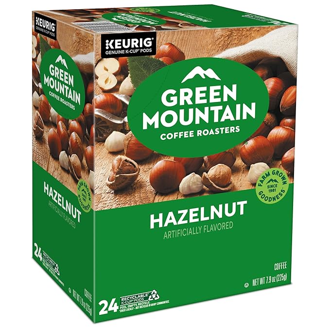 Green Mountain Coffee Roasters Hazelnut Coffee, Keurig Single-Serve K-Cup pods - Image 18