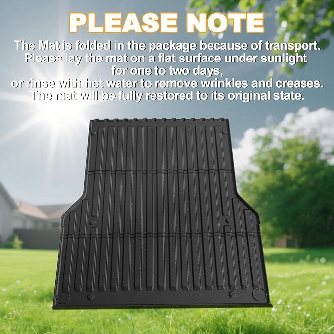 Truck Bed Mat for Toyota Tacoma 2005-2023, All Weather Truck Bed Liner for - Image 5