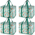 Bodaon 4-Pack Cooler Insulated Food Delivery Bag, X-Large Bags by Bodaon