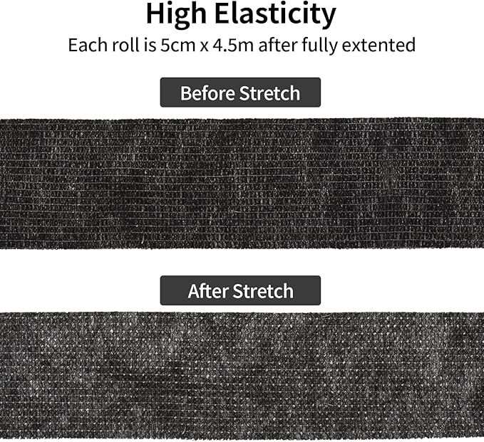24 Pack Self Adherent Cohesive Wrap Bandages Non Woven Cohesive Bandage Elastic - Image 5