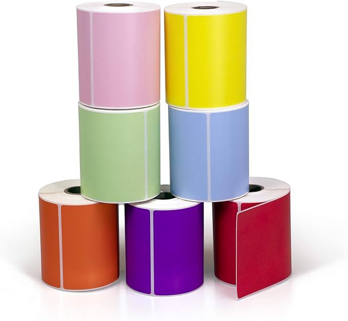 4" X 6" Direct Thermal Perforated Stickers Labels - Image 6