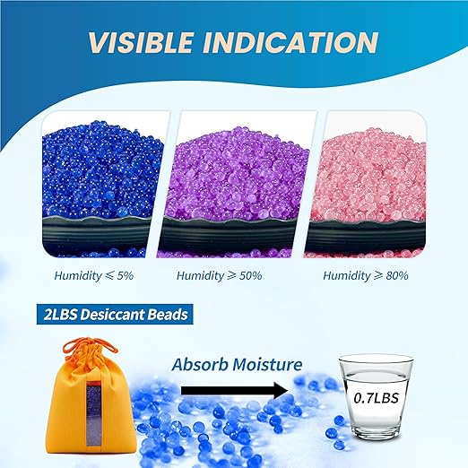 5 Sets 1000g Rechargeable Silica Gel Beads - Image 4