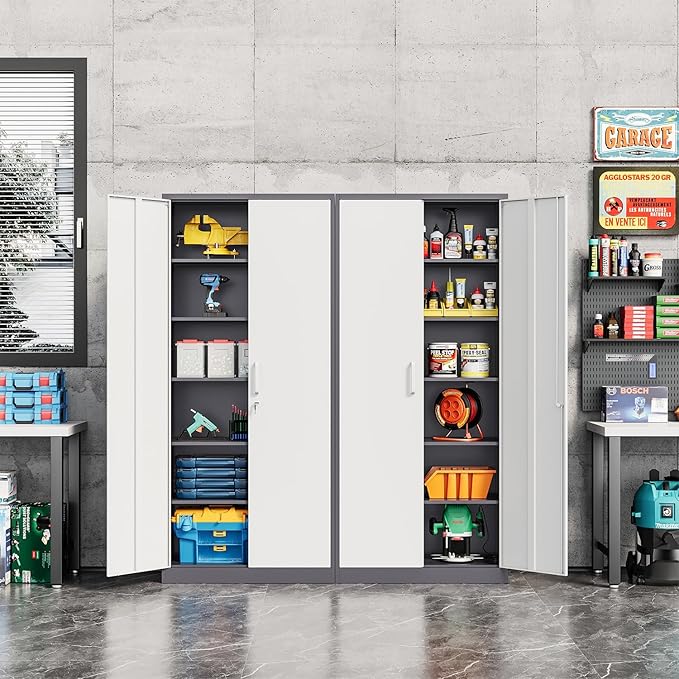 Metal Storage Cabinet-72” Tall Steel File Cabinets - Image 7
