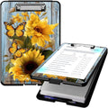 Clipboard with Storage, High Capacity Plastic Storage Clipboard with Low by Qindaiwen
